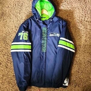 Womens official NFL Seahawks jacket.  New, with tags. Size XL